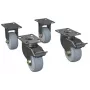 Ruedas para rack Zebra CS-RAC-WHEEL para racks de servidores de 30–60 posiciones — set para movilidad del rack