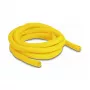 Funda trenzada DeLOCK autoajustable resistente al calor 2 m x 10 mm amarillo