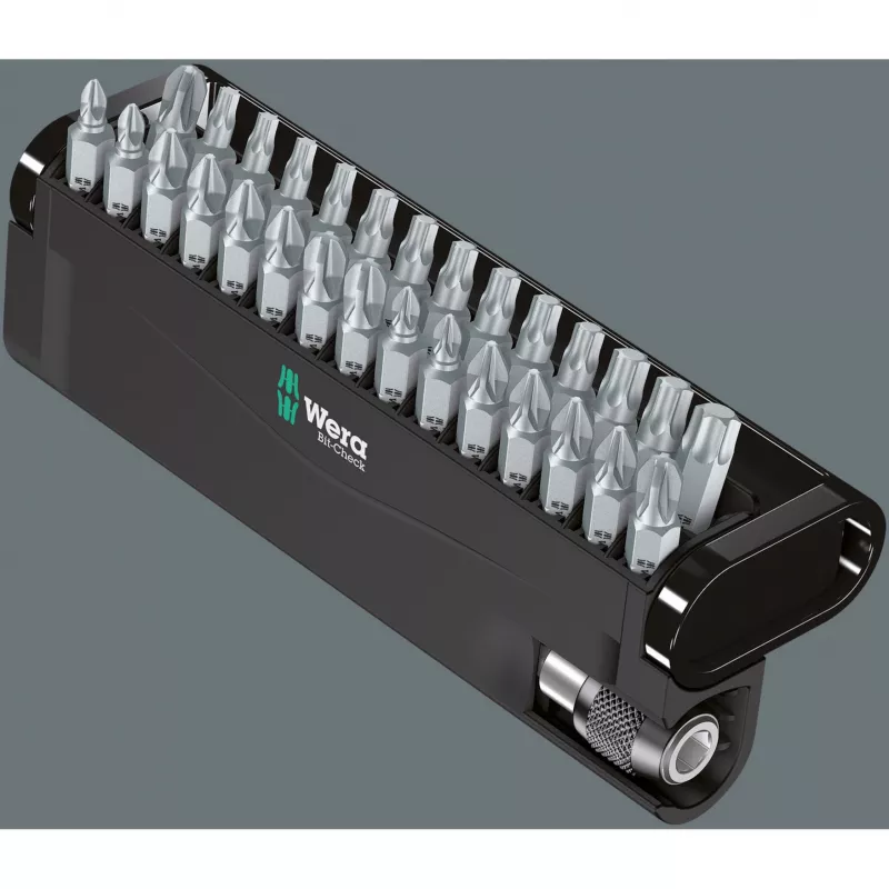 Wera Juego de puntas Bit-Check 30 Bits Navidad 2025 — surtido compacto de 30 puntas