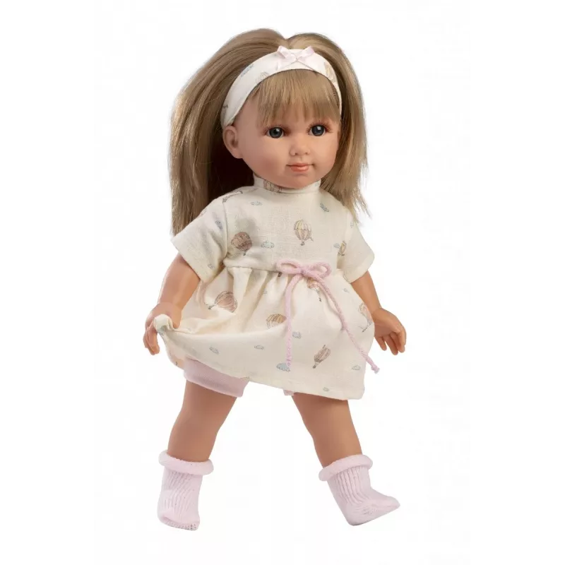 Muñeca Llorens Elena 35 cm — rasgos realistas, cuerpo blando