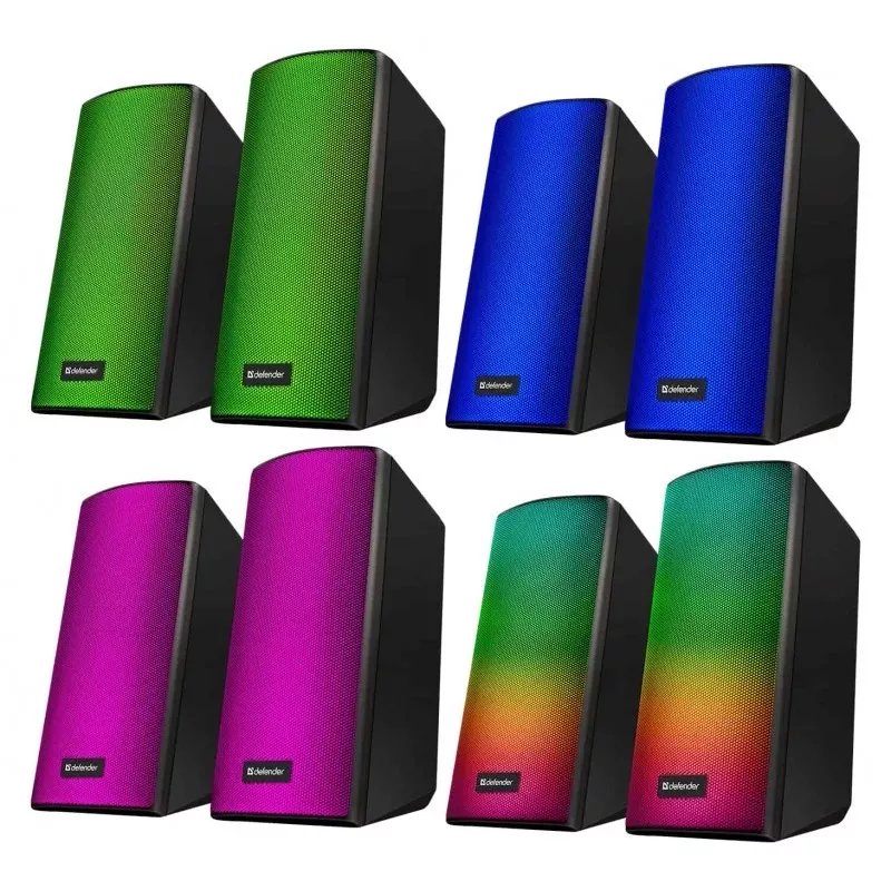 ALTAVOCES PARA PC SPITFIRE 2.0 6W LED USB