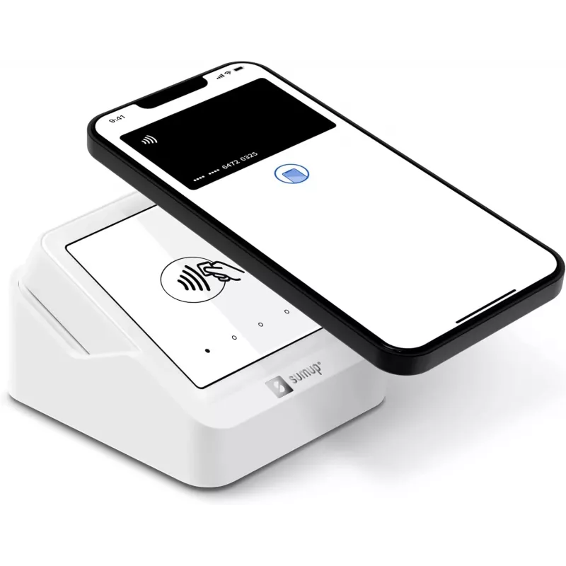 Lector de tarjetas SumUp Solo 800605502 — pagos sin contacto y con chip, TPV móvil autónomo