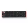 Teclado MIDI Akai LPD8 MKII 8 teclas USB negro, rojo