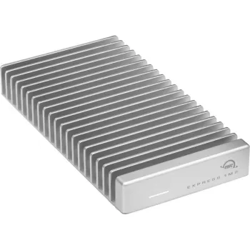 Other World Computing OWC Express 1M2 - carcasa de almacenamiento - tarjeta M.2 NVMe - USB4 - plata (OWCUS4EXP1M2)