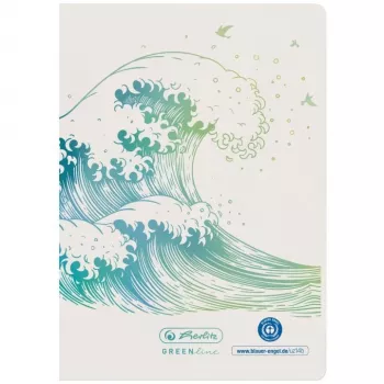 Cuaderno Herlitz GREENline A6 32 hojas