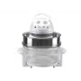 Vaporera eléctrica Beper BF.640 2 niveles, temporizador ajustable, vaporera de sobremesa