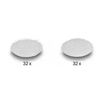 Almohadilla de montaje DeLOCK 19089 puntos de velcro redondos 64 uds. blanco