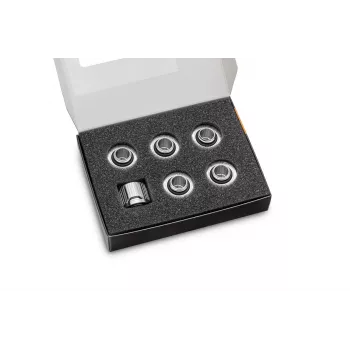 Racores EK Water Blocks EK-Quantum Torque Pack de 6 STC 10/16 Latón Níquel Plata