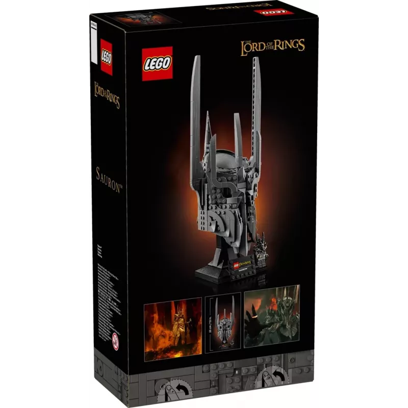LEGO ICONS 11373 El Señor de los Anillos: El casco de Sauron