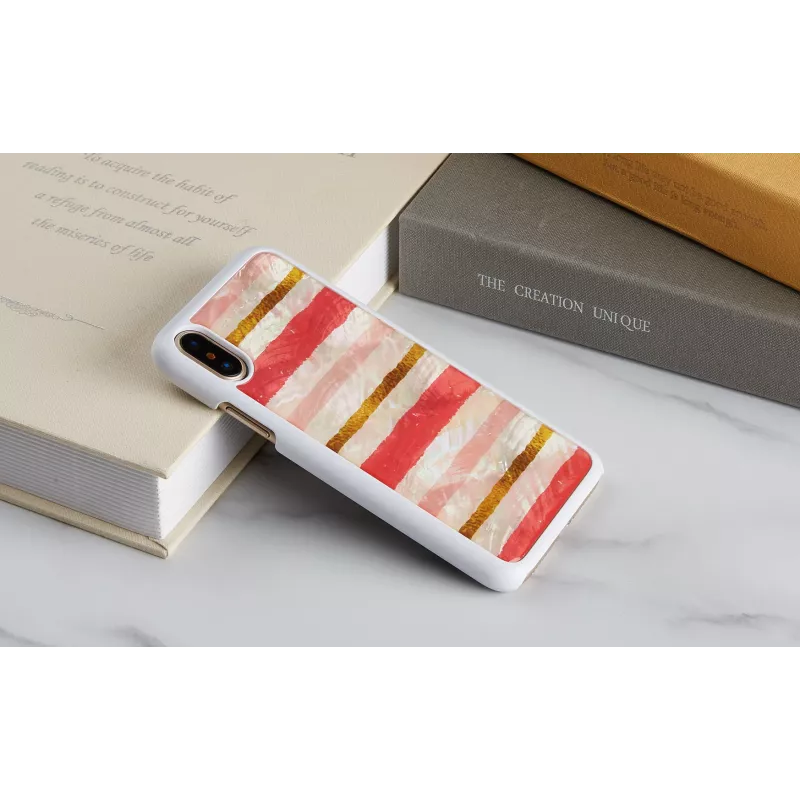 Funda para móvil iKins para iPhone XS/XS Short — funda protectora Cake White