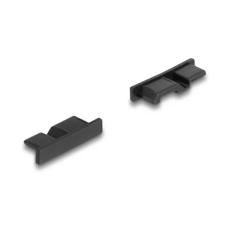 Tapa protectora de conector DeLOCK 64243 USB Micro-B negro 10 uds.