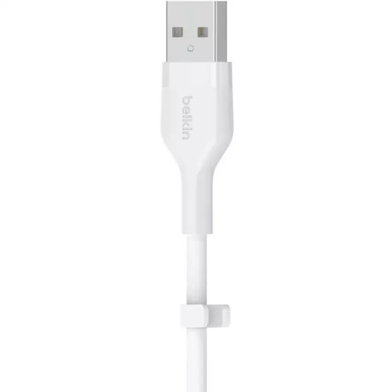 Cable Belkin Cbl Scicone USB-A LTG 2M blc Blanco USB A USB C Lightning
