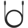Cable Thunderbolt Satechi ST-YTB100K 1 m 40 Gbit/s negro