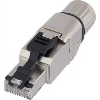 Conector Ethernet Lapp ED-IE-AXS-5-PN-20-FC recto, conector hembra RJ45 industrial en línea