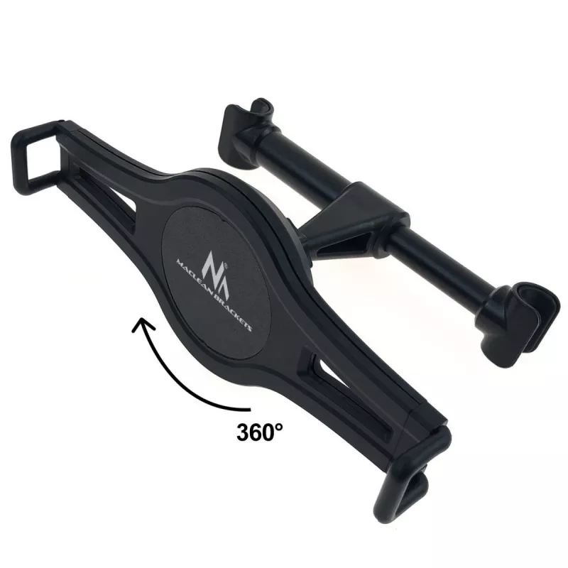 Soporte universal de tablet para coche reposacabezas 360 grados giratorio Maclean