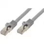 Cable de red ShiverPeaks BASIC-S 15 m Cat7 S/FTP gris