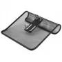Forpus FO30565 Soporte para calendario de escritorio, metal perforado, negro