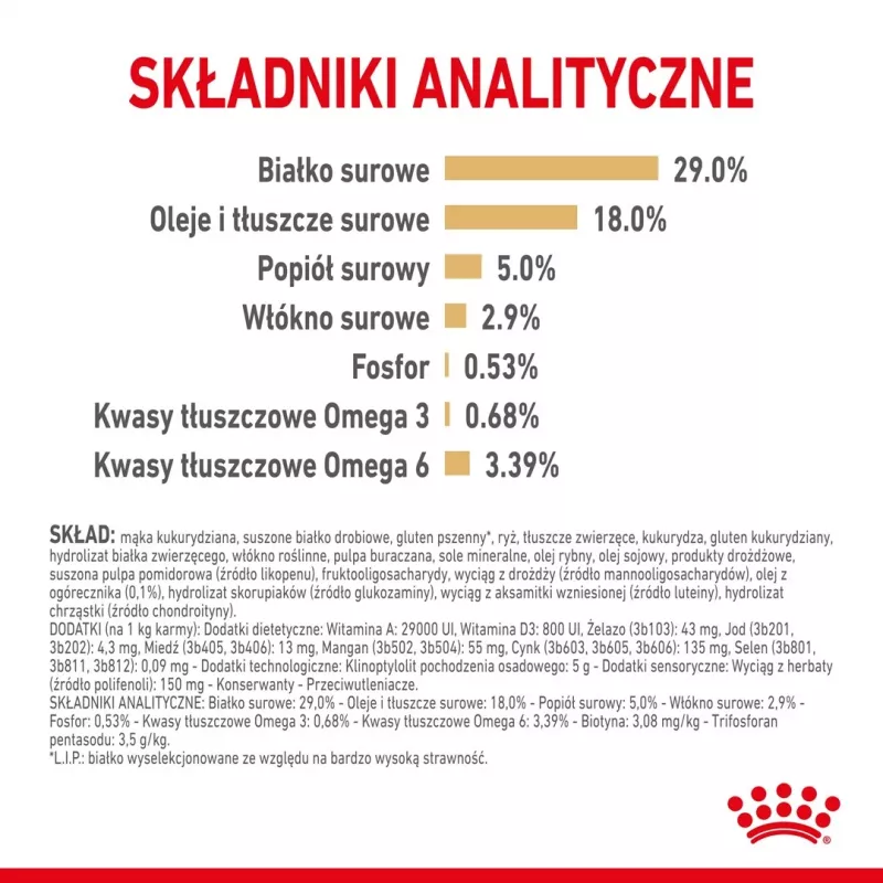 Comida seca para perros Royal Canin Yorkshire Terrier 8+ 3 kg — aves, para yorkshire terrier mayores, proteína 29%, grasa 18%