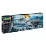 Maqueta de plástico German Submarine T.IX C/40 1/144