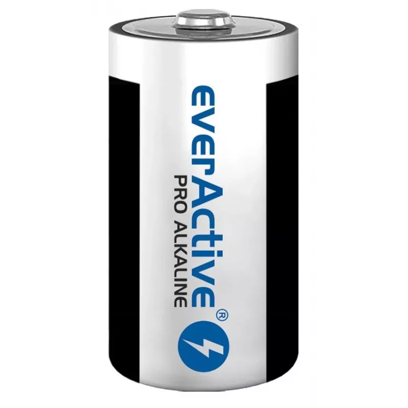 Pilas alcalinas everActive Pro Alkaline LR20 D - blíster 2 uds.