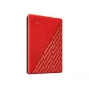WD My Passport WDBYVG0020BRD - Disco duro - cifrado - 2TB - externo (portátil) - USB3.0 - AES de 256 bits - Rojo (WDBYVG0020BRD-WESN)