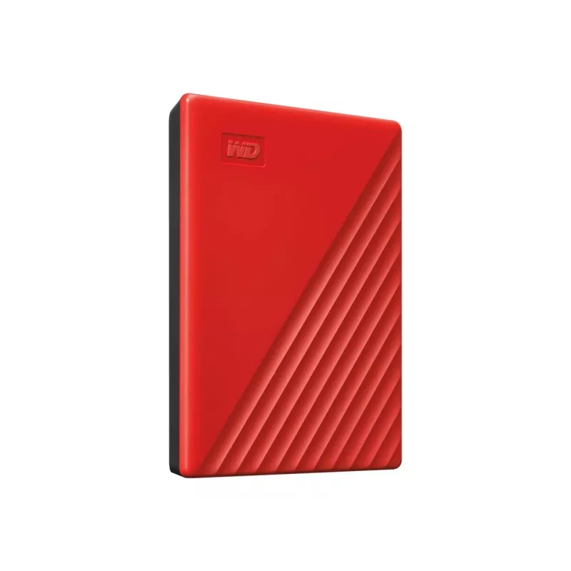 WD My Passport WDBYVG0020BRD - Disco duro - cifrado - 2TB - externo (portátil) - USB3.0 - AES de 256 bits - Rojo (WDBYVG0020BRD-WESN)