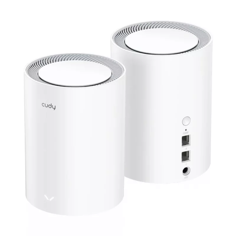 Sistema Mesh Cudy AX1800 Dualband 2,4 GHz 5 GHz Wi-Fi 6