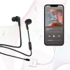 Adaptador de audio USB-C LogiLink USB-C/M a 2x USB-C/H 60W PD blanco