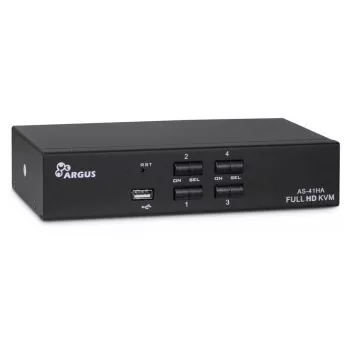Conmutador KVM Inter-Tech AS-41HA HDMI