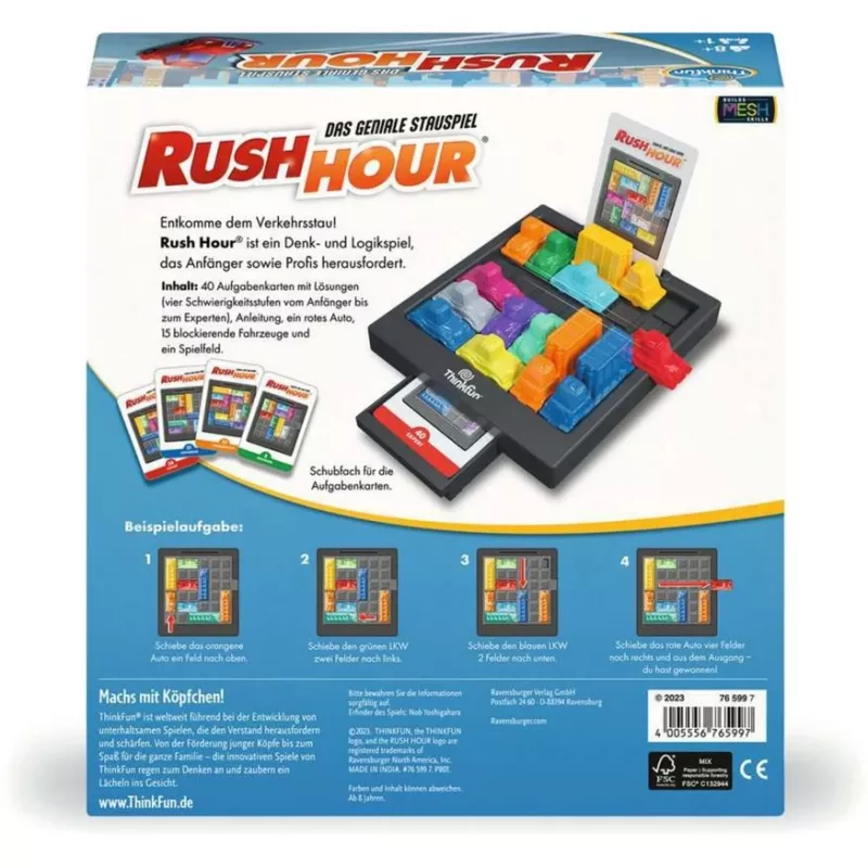 Rush Hour 2024, juego de rompecabezas