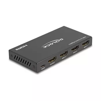 Switch HDMI DeLOCK 3 x HDMI entrada a 1 x HDMI salida 8K 60 Hz