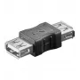 Adaptador de cable Microconnect USBAFAF USB A negro