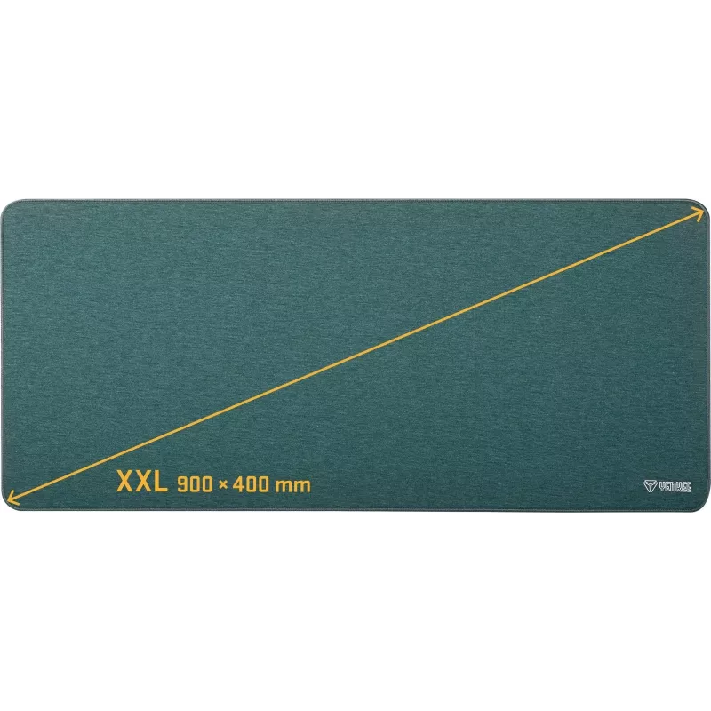 Alfombrilla para ratón y teclado YENKEE YPM 9040GN Office XXL