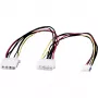 ROLINE Cable en Y 4 polos HDD / 4 polos HDD + 4 polos FDD (11.03.1010)