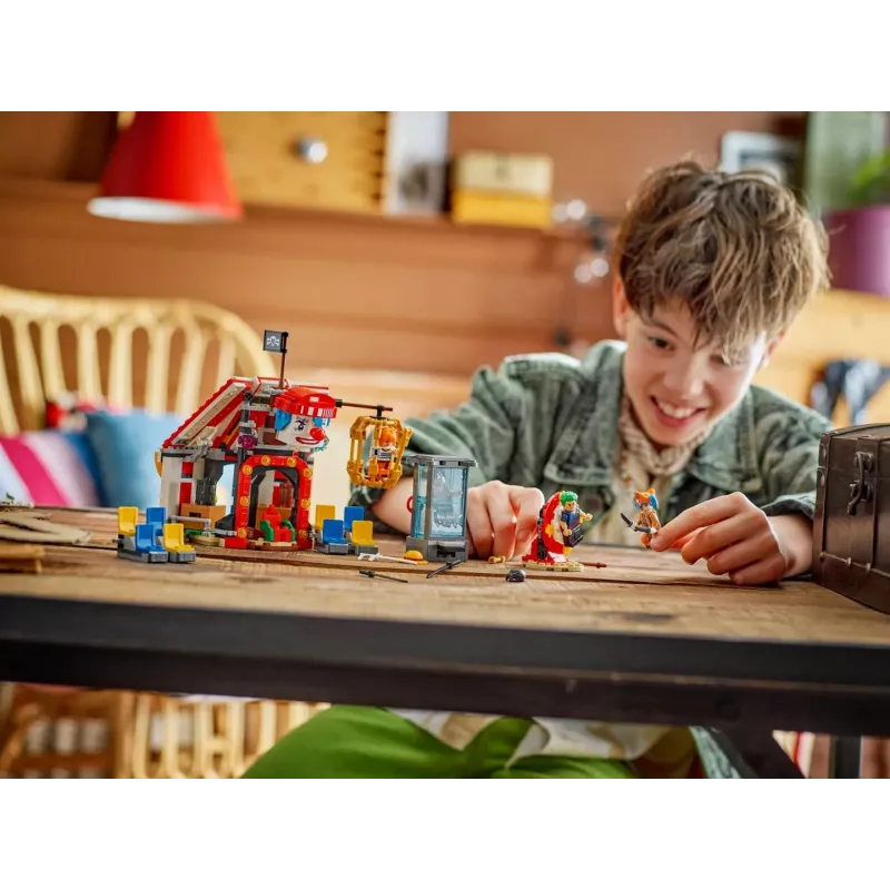 Set de juego LEGO Bricks Buggy del payaso carpa de circo 75637 — 573 piezas, 4 minifiguras, edad 8+