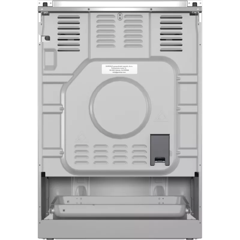 Gorenje GKS6C71XF Cocina independiente con horno Plata