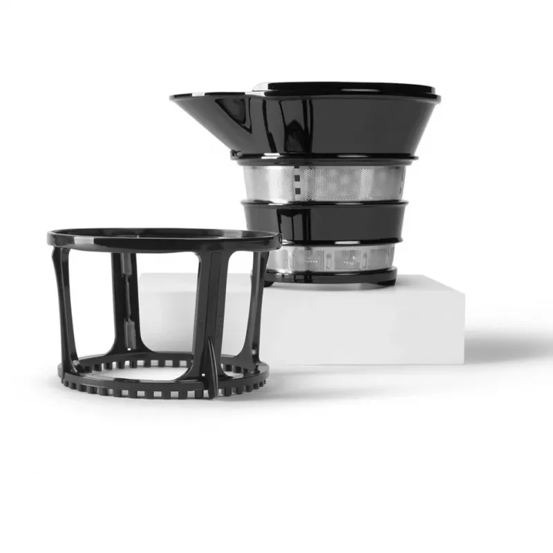 Exprimidor lento NBJ500, exprimidor gris/negro, 150 vatios