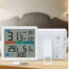 Manta MTO002W estación meteorológica con sensor externo, termómetro/higrómetro, reloj, blanca