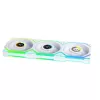 Ventilador Lian Li UNI FAN SL Wireless LCD 120 12 cm Blanco 3 uds.