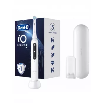 Oral B IO5 Cepillo de dientes eléctrico con estuche Quite White 1 ud.