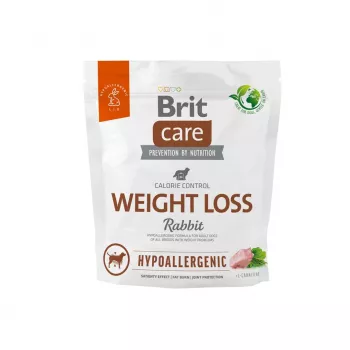 Comida seca Brit Hypoallergenic Adult Weight Loss Rabbit 1 kg – 27 % proteína, 9 % grasa, 9,6 % fibra bruta
