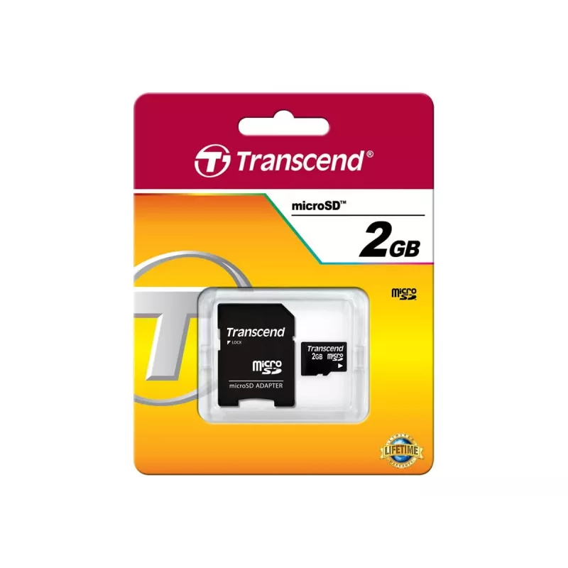 Transcend 2GB MicroSD TS2GUSD tarjeta flash