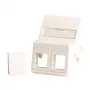 Lanview LVN127871 Placa de pared/tapa de interruptor blanco