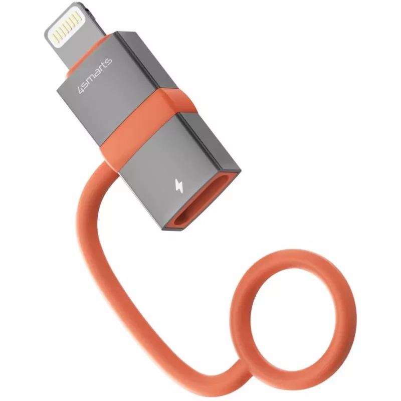 Adaptador USB-C a Lightning 4smarts 541522, 27W PD, pack de 2
