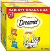 Dreamies Variety Snack Box snacks para gatos, surtido, 12 x 60 g