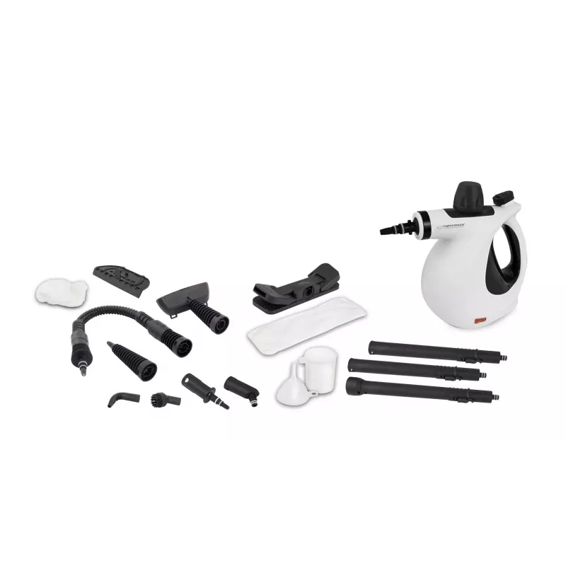 Esperanza EHS008 limpiador a vapor 0,35L negro, blanco 900W