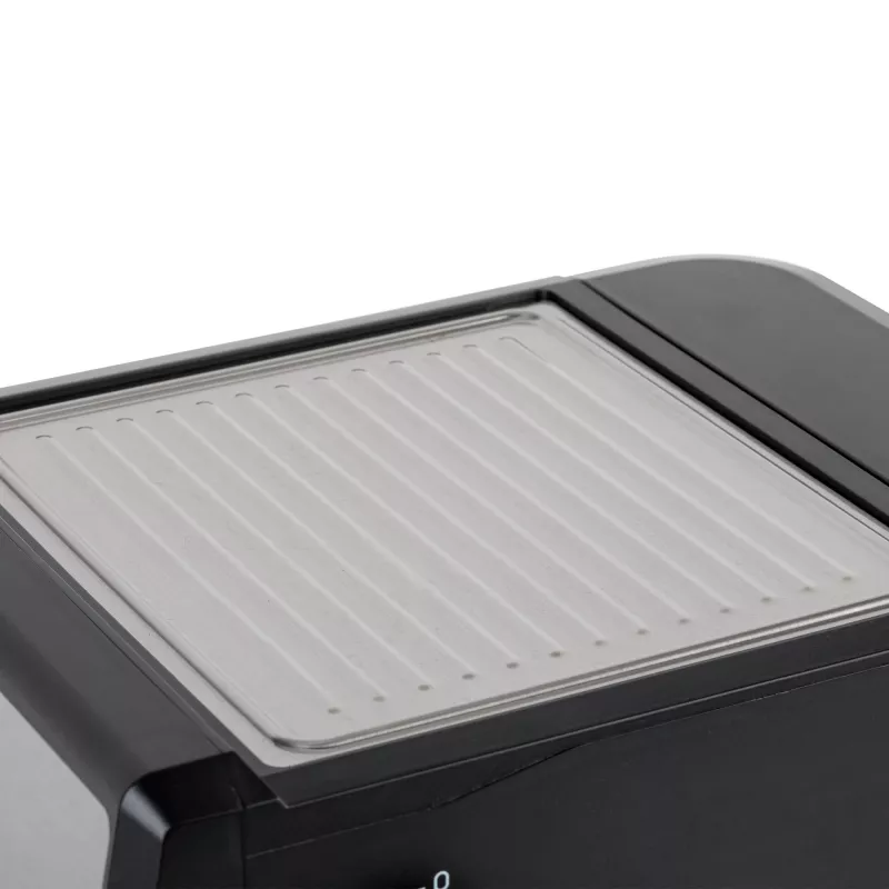 Jata JECA2525 cafetera espresso, 20 bar, 850 W, depósito de agua de 1,8 l, tubo de vapor, negra / acero inoxidable