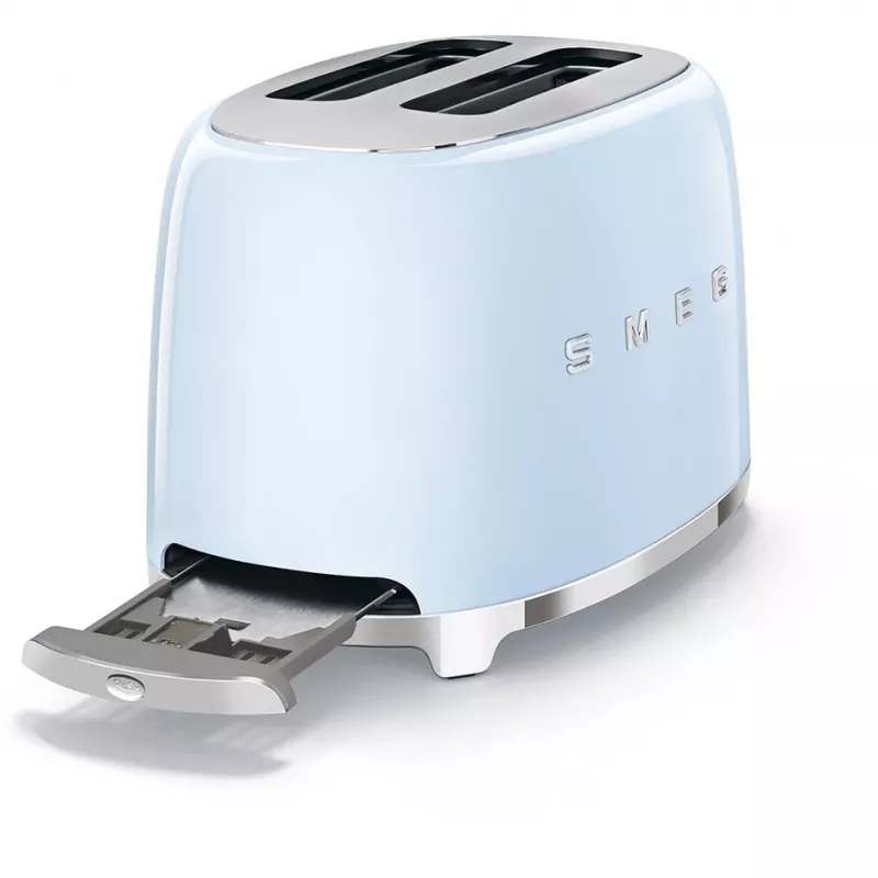 Smeg 50's Style tostadora TSF01PBEU azul pastel