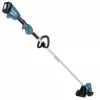 Makita DUR192LRT1, cortabordes, empuñadura de arco, 6000 rpm, negro, turquesa, 30 cm, 87,8 dB
