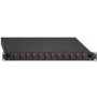 Panel de parcheo de fibra óptica Rutenbeck 2280305240 SC dúplex MM 24 puertos 1U 48,3 cm
